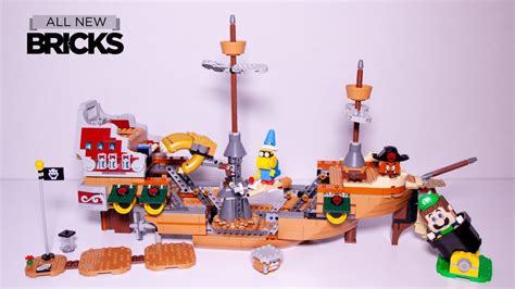 Lego Super Mario 71391 Bowser’s Airship Expansion Set with Luigi - YouTube