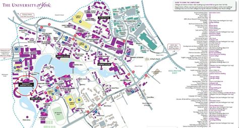 New York University Campus Map - Map