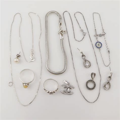 Sterling Silver Jewelry, 11 Pieces | Property Room