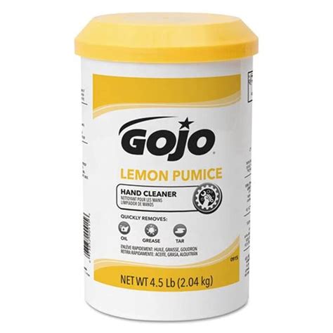 GOJO? Lemon Pumice Hand Cleaner - (6) 4.5 lb. Plastic Cartridges - GOJO ...