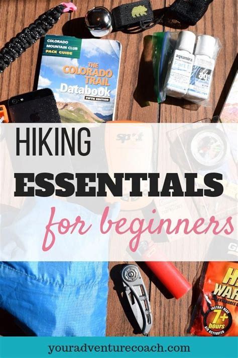 Hiking essentials for beginners | Hiking essentials, Backpacking tips, Hiking gear