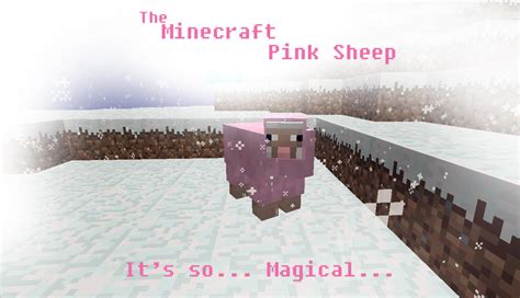 The Minecraft Pink Sheep by Roqd on DeviantArt