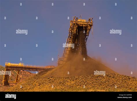 Rio Tinto Iron Ore Mine, Australia Stock Photo - Alamy