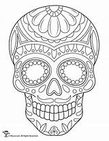 Sugar Skull Coloring Page  Woo Jr Kids Activities Childrens sketch template