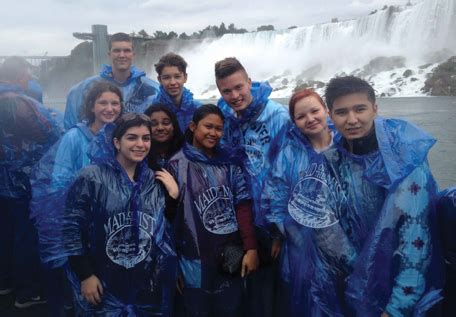 AYA Students Visit Niagara Falls