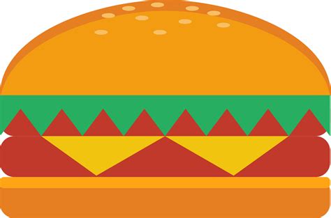 Burger, fast food, drawing free image download