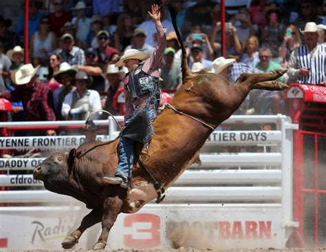 APphoto_Wyoming Daily Life Cheyenne Frontier Days Rodeo