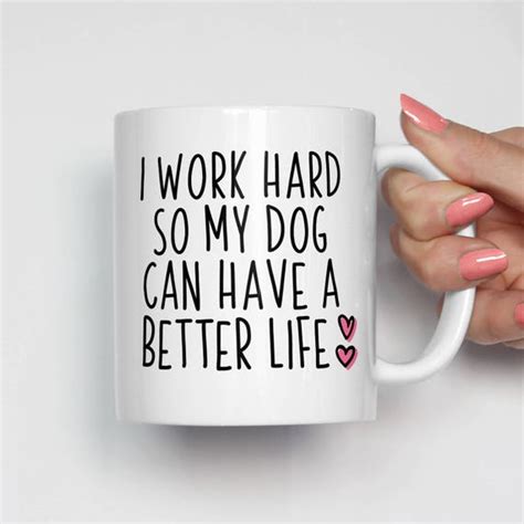 Dog Owner Gift Funny Dog Mug Funny Pet Gifts Mugs With - Etsy