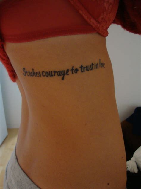 Bravery Quotes Tattoos. QuotesGram