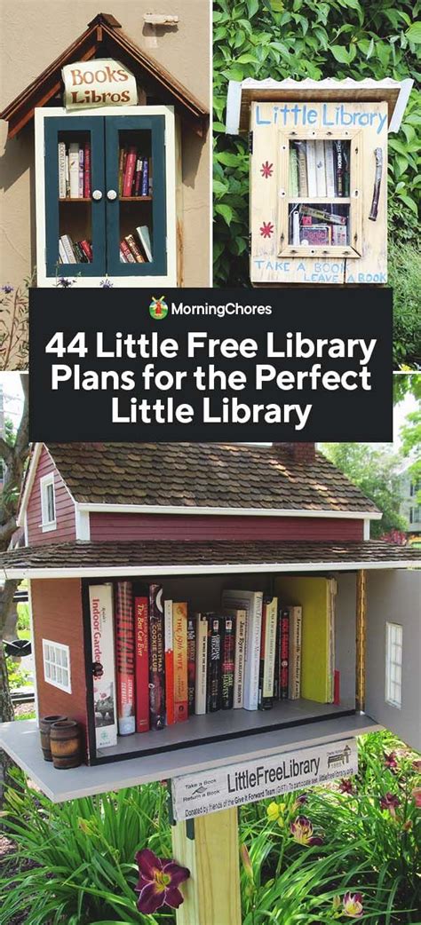 44 Little Free Library Plans That Will Inspire Your Community to Read ...