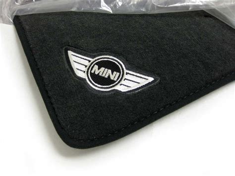 Mini Cooper R50 R53 Oem Black Carpet Floor Mats Wi