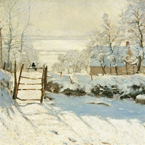 Poster The Magpie by Claude Monet | Boutiques de Musées