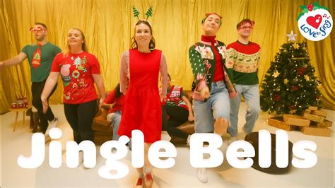 Jingle Bells Christmas Dance 🔔 Easy Christmas Choreography Dance Song - YouTube Music