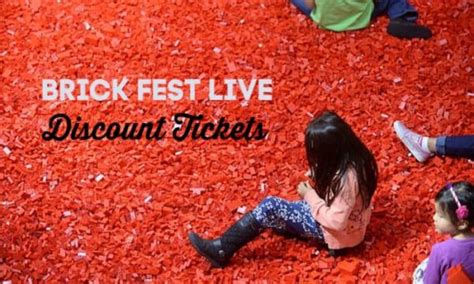 Brick Fest Live Discount Tickets 2024: $15.99 - Any Tots