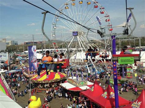 See the RodeoHouston carnival from above - Houston Chronicle