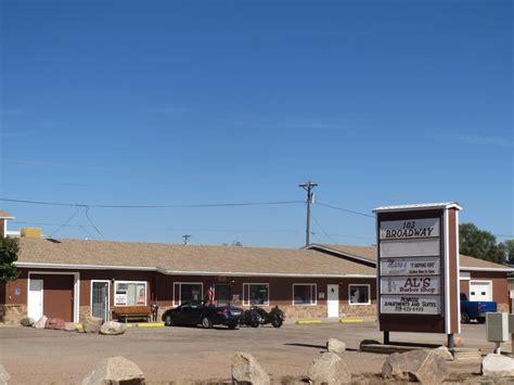 Strip plaza with Mary’s Place.