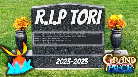 R.I.P TORI TORI..... - YouTube