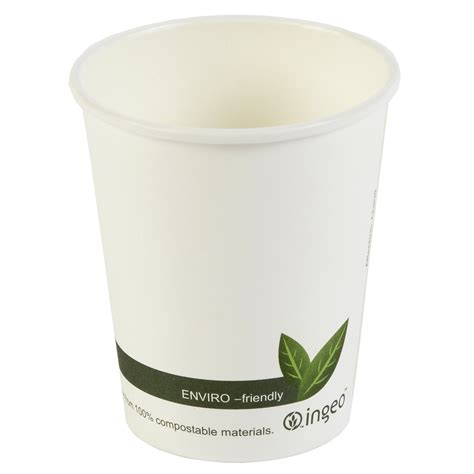 Compostable Hot Drink Cups 8oz at drinkstuff