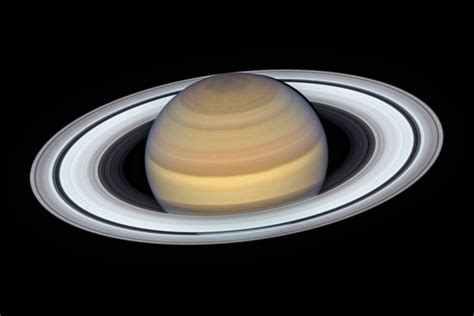 Yearly snapshot of Saturn helps astronomers monitor the ringed world ...