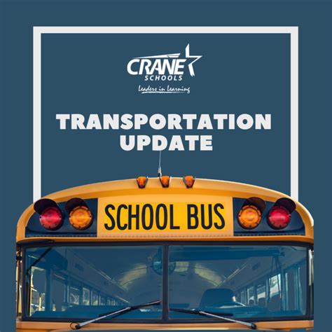 Transportation Update | Crane Elementary School District