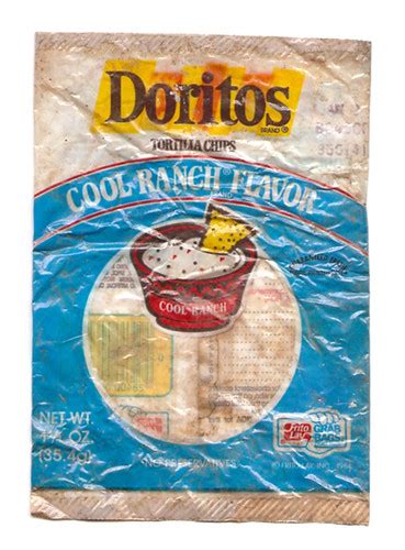 1984 Frito Lay Cool Ranch Doritos Bag | Gregg Koenig | Flickr