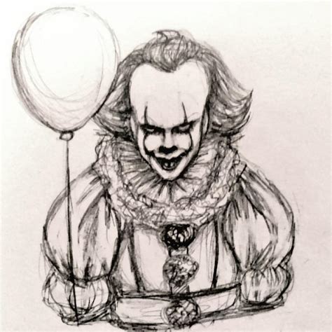 Pennywise Sketch by binkybunboy on DeviantArt