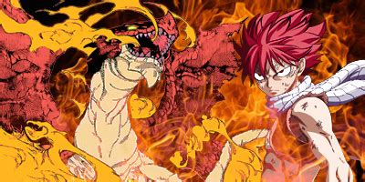 natsu and igneel by strabixio on DeviantArt