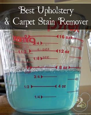 Upholstery and Carpet Stain Remover Recipe - The Homestead Survival