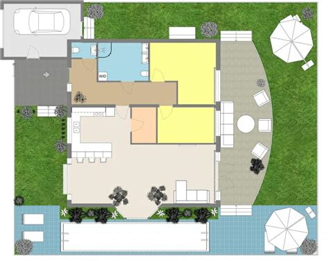 Backyard Design and Rendering, High Quality Custom Detailed 2D Floor ...