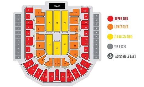 M&S Bank Arena Liverpool - Layouts