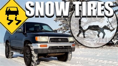 Snow Tires For Rocky Mountain Winters - My 4Runner Gets Studs! - YouTube