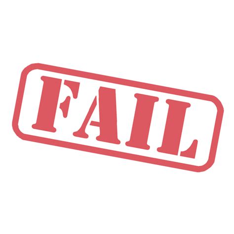 Fail Stamp PNG Transparent Background Images | pngteam.com