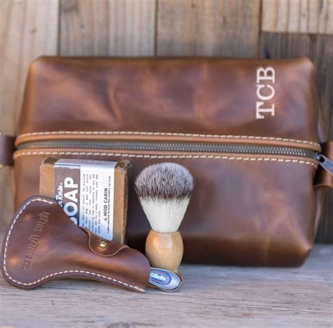 Personalized Leather Dopp Bag/Toiletry Bag- Perfect Groomsmen’s Gift! | Buddy gifts, Groomsmen ...