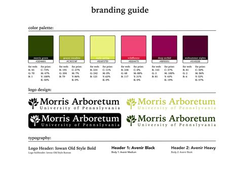 Morris Arboretum on Behance