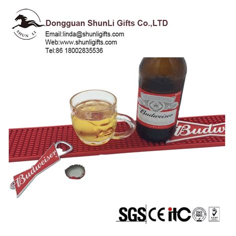 Custom Logo Soft PVC Bar Mat | shunligifts.com