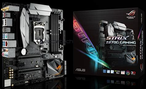 Entire ASUS Z270 Motherboard Lineup Leaked - ROG, TUF, STRIX Series