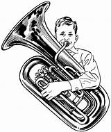 Tuba Coloring Page At GetColoringscom  Free Printable Colorings Pages sketch template