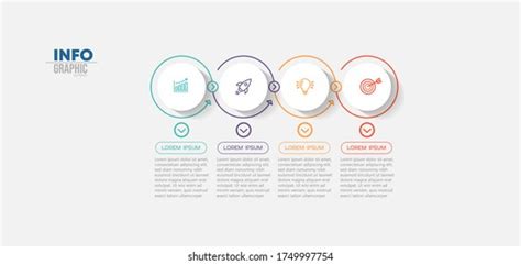 6 Step Infographic Vector Template Stock Vector (Royalty Free ...