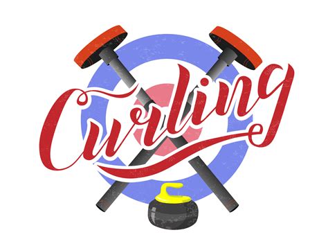 Lettering logo Curling by Julia Butko on Dribbble