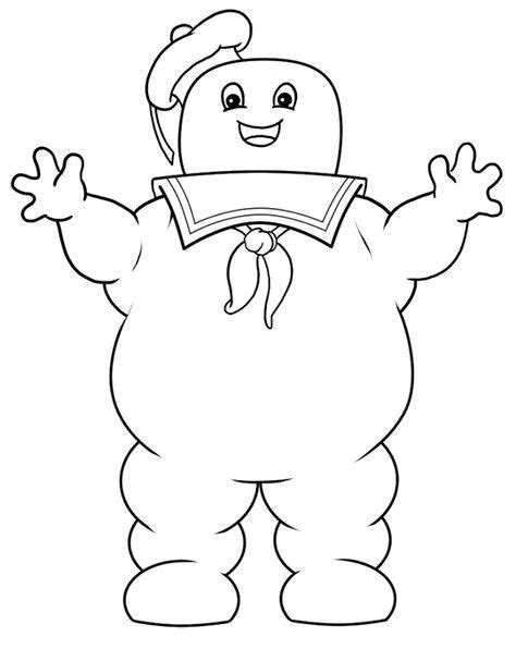 Stay Puft Marshmallow Man - How To Draw | Craft projects for Josh ...