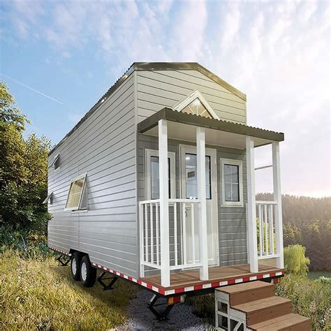 Tiny House on Wheels Florida Light Steel Prefab Modular Mobile Homes ...