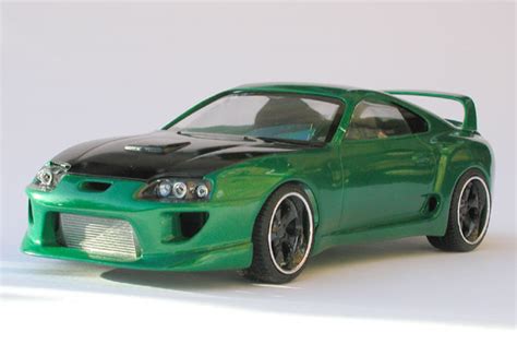 1:24 Green Toyota Supra