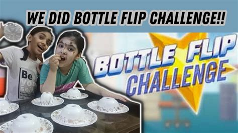 Flip the bottle challenge !!🍾 - YouTube