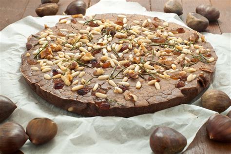 Traditional Tuscan Chestnut Flour Cake | MaMaBlip