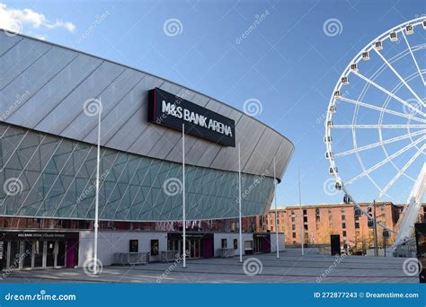 M and S Bank Arena in Liverpool To Host Eurovision Song Contest 2023 Editorial Stock Photo ...