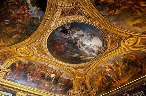 Palace Of Versailles Ceiling Photograph by Jon Berghoff