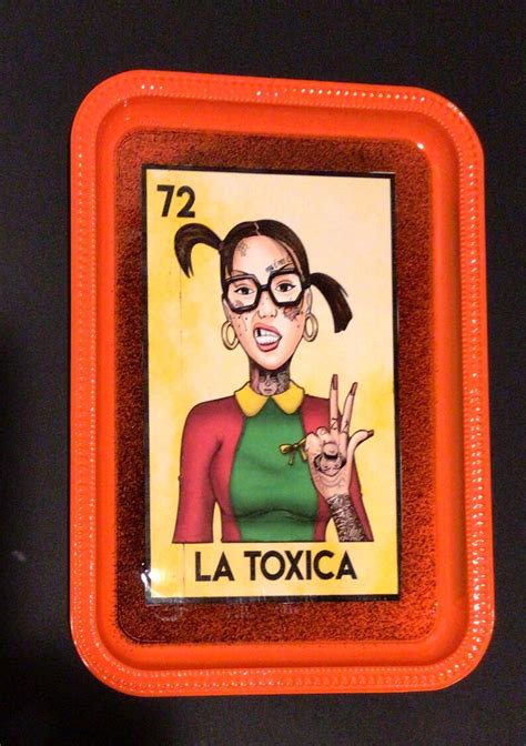 La Toxica Rolling Tray - Etsy