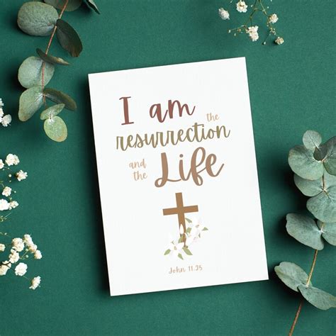 Scripture Easter Cards, Printable Easter Cards, Christian Easter ...