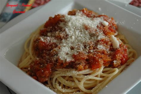 Spaghetti à la napolitaine. - Croquant Fondant Gourmand