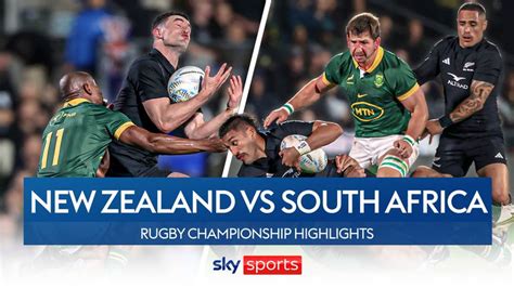 New Zealand 35-20 South Africa | Rugby Championship highlights | Video ...